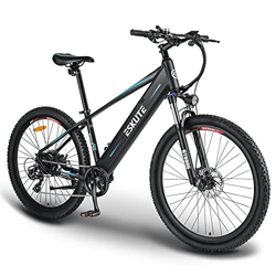 ESKUTE Bicicleta Eléctrica de Montaña ‘Voyager’ 27,5'' E-Bike MTB Pedal Assist, Batería de Litio 48V 10Ah, Bicicleta Eléctrica para Adultos 250W, Shim características