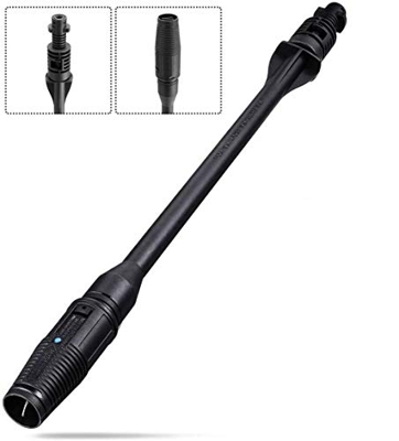 YUET Limpiador de alta presión para coche Turbo Arandela Dirt Jet Lance Spray Boquilla Blaster Power Ajustable Boquilla Accesorios de limpieza Kit par
