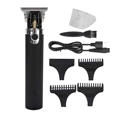 Cortapelos eléctrico, recortador de barba para hombre, con USB profesional, afeitadora para barba, afeitadora para el pelo, maquinilla de corte, herra