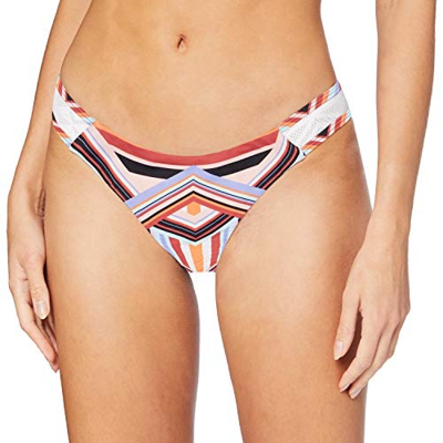 O'NEILL PW Koppa Bottom Bikini Bottom para Mujer, Mujer, White AOP W/Red, 40