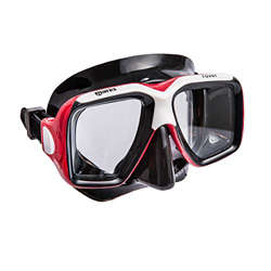 Mares Rover - Gafas de Buceo Unisex, Color Rojo/Negro, Talla Bx precio