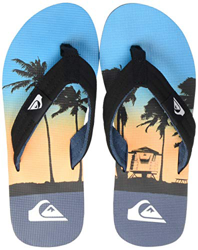 Quiksilver Molokai Layback, Zapatos de Playa y Piscina Hombre, Multicolor Black Blue Blue Xkbb, 44 EU características