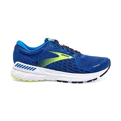 Brooks Adrenaline GTS 21, Zapatillas para Correr Hombre, Azul Lima, 46.5 EU