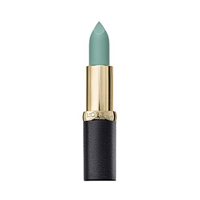 L’Oréal Paris LMU RAL CRMatteNu 909 Amulet barra de labios Verde Mate 4,54 g - Barras de labios (Verde, Amulet, 1 Colores, Hidratante, Mujeres, #B2a99