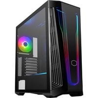 MasterBox 540 Escritorio Negro, Transparente, Cajas de torre