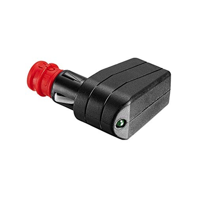 ProCar - Conector Universal (acodado, 12-24 V, 7,5 A)