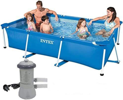Piscina fuoriterra Frame rectangular 300 x 200 x 75 Intex con bomba y filtro 28272 precio