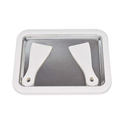 POHOVE Máquina de helado con 2 espátulas enrolladas para hacer helados hechos a mano para hacer helados helados, yogurt congelado, sorbete de gelatina en oferta