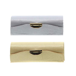 Juego de 2 lápices labiales de satén para mujer con soporte para espejo precio