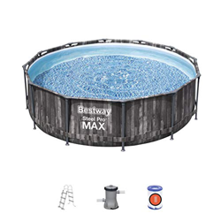Bestway Steel Pro MAX - Juego de Piscina (3,66 x 1,00 m, Efecto Madera) precio