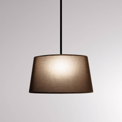 LOUM Bivio colgante Ø 50 cm pantalla marrón en oferta
