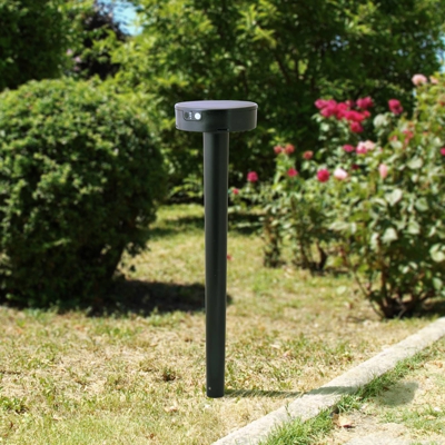 Baliza LED solar Fiorina negro CCT sensor