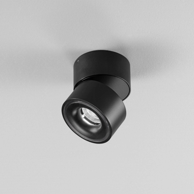 Egger Clippo foco de techo LED dim to warm negro