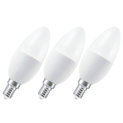 LEDVANCE SMART+ WiFi E14 5W vela 2.700K 3 ud