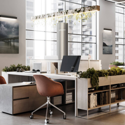 youvee limpiador de aire UV-C, sensor de CO2 plata en oferta