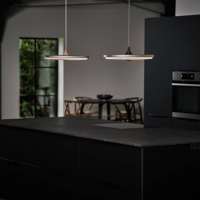 LE KLINT Soleil péndulo gris oscuro Ø50cm dim