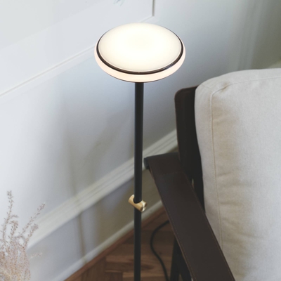 Shade ØS1 lámpara pie anillos negro pie negro Node