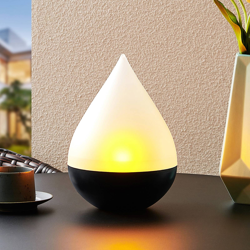 Lindby Sahnisa lámpara solar con efecto llama en oferta