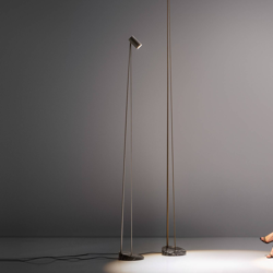 OLEV Boom LED lámpara de pie 240 cm IP20 bruñido en oferta