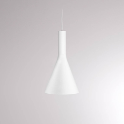 LOUM Lora Shade 1 colgante LED 2.700K blanco características