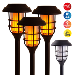 Lámpara solar decorativa LED 5264303 pica, set 3 en oferta