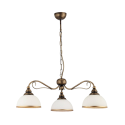 Lámpara colgante Casale, 3 luces, Ø 74 cm precio