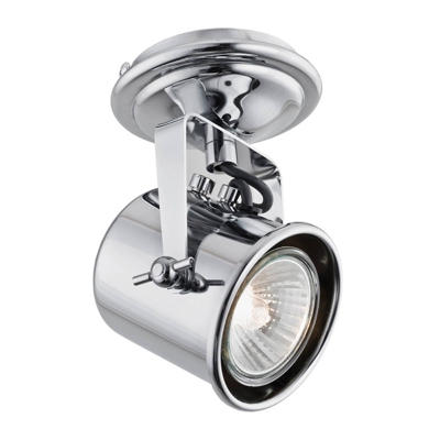 Foco de techo Canico, 1 luz, cromo