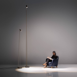 OLEV Boom lámpara de pie LED 240 cm IP20 titanio características