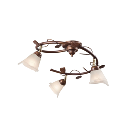 Plafón Siena, estilo florentino, 3 luces en oferta
