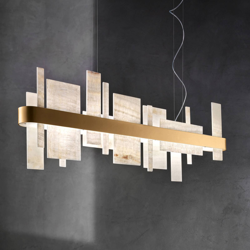 Lámpara colgante LED Honicé S100, longitud 100 cm en oferta
