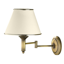 Aplique Birmingham patinado, brazo articulado precio