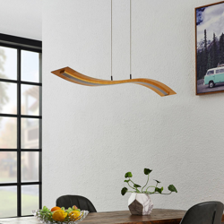 Lindby Larisa lámpara colgante LED 115 cm alto en oferta