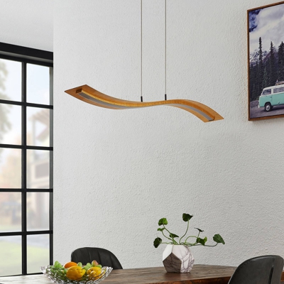 Lindby Larisa lámpara colgante LED 115 cm alto