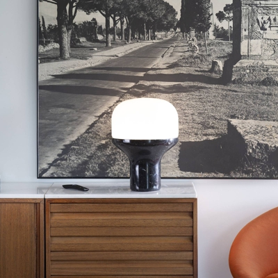 Martinelli Luce Delux mesa 43cm mármol negro
