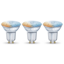 LEDVANCE SMART+ WiFi reflectora GU10 5W 45° CCT, 3 en oferta