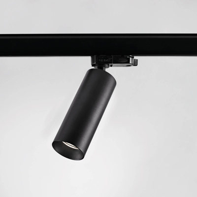 Egger Reed S foco de riel dim to warm negro 15°