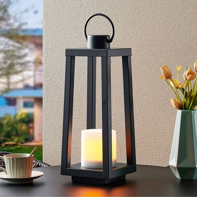 Lindby Oletta lámpara decorativa solar, farol