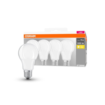 OSRAM LED Classic E27 10W 2.700K 1055lm 4 ud