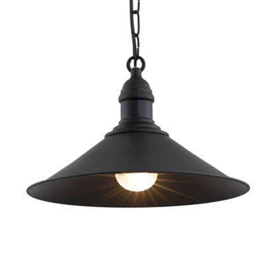 Lámpara colgante Elmo, 1 luz, negro