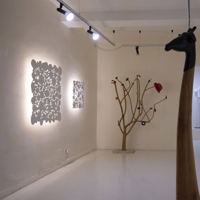 Martinelli Luce Cellule aplique LED 110x110cm