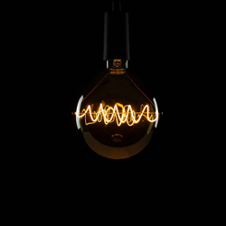 SEGULA globo LED G150 E27 8W curved plus gris humo características