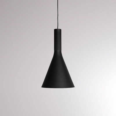 LOUM Lora Shade 1 colgante LED 2.700K negro