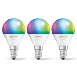 LEDVANCE SMART+ WiFi E14 5W gota RGBW 3 ud precio