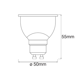 LEDVANCE SMART+ WiFi reflectora GU10 5W 45° 2.700K características