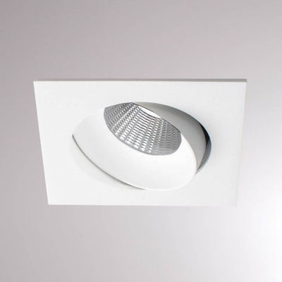 LOUM Kalio empotrada LED angular 2700K 24° blanco