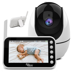 Vigilabebés con Cámara de Videovigilancia 4.5 " Visión Nocturna Alcance 300m en oferta