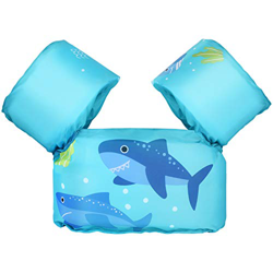 MoKo Manguitos de Flotante Sin Inflación, Chaleco para Natación con Patrón Lindo, Dispositivo de Entrenamiento Plegables para Niñas y Niños en Piscina precio