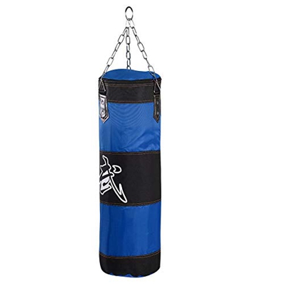 Saco de Boxeo para niños para Entrenamiento de Boxeo, Conjunto con Cadena y Gancho de expansión, Material Oxford de Calidad, Ideal para Kickboxing, Mu