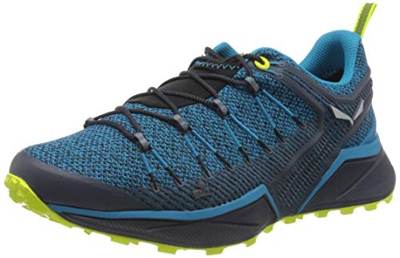 Salewa MS Dropline, Zapatillas para carrera de senderos Hombre, Azul (Danube/Ombre Blue), 44 EU