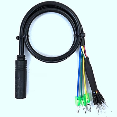 Lopbinte Motor Convertir Cable de Extensión 9 Pin Línea de Conversión Impermeable Conector E-Bike Motor Extend Cable 60cm